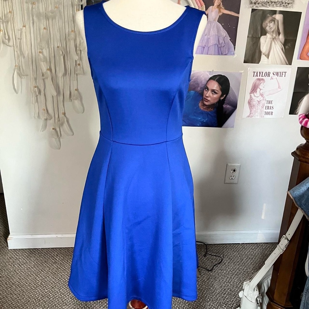 Forever 21 Royal Blue Mini Dress
